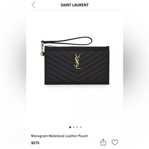 YSL wristlet